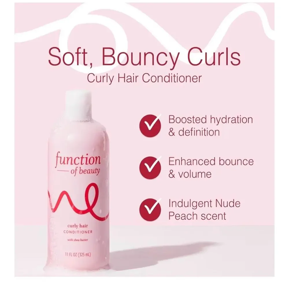 Function of Beauty Curly Hair Conditioner - 11 fl.oz. (B25)